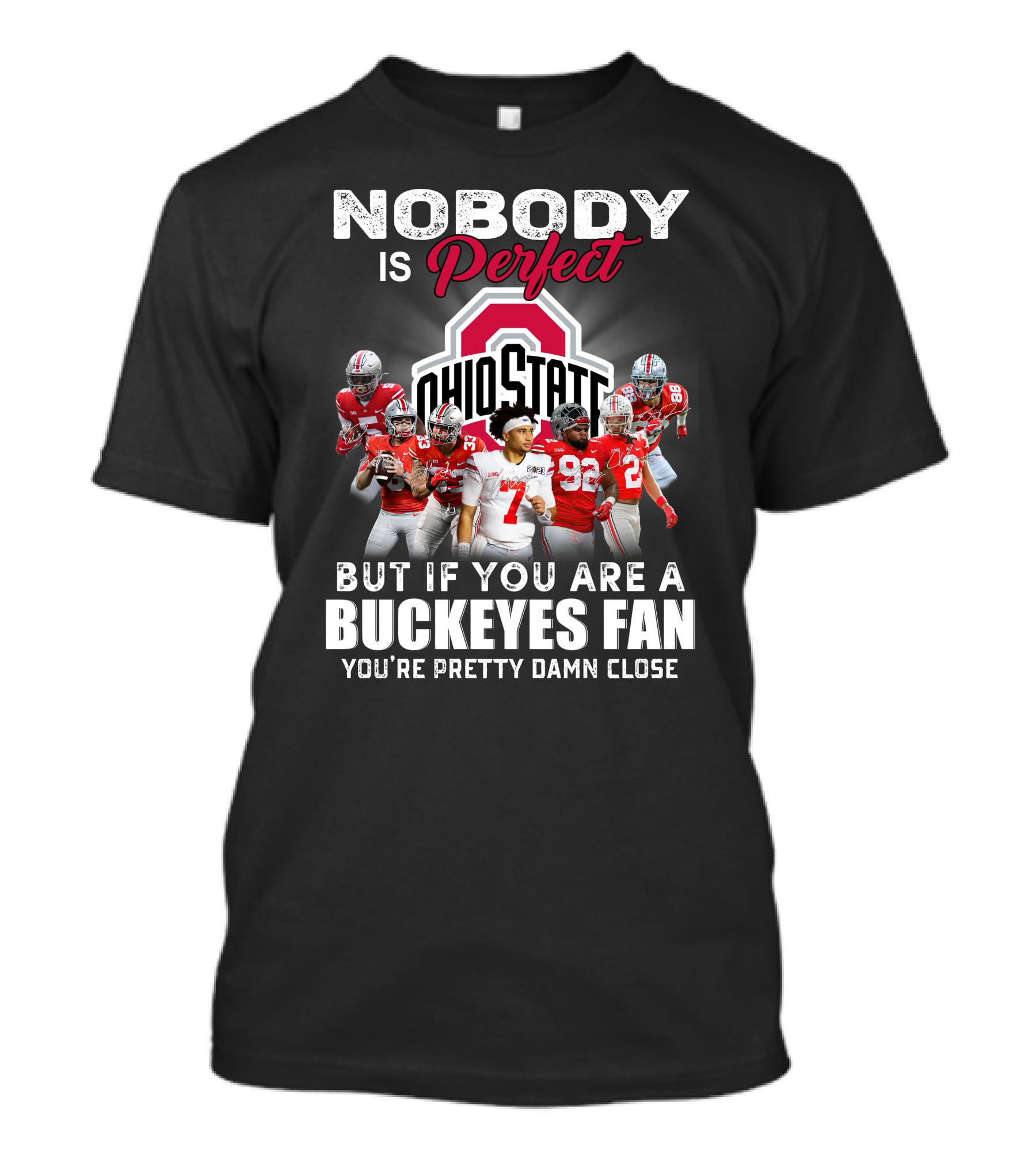 Ohio State Buckeyes Perfect Football Team T-Shirt