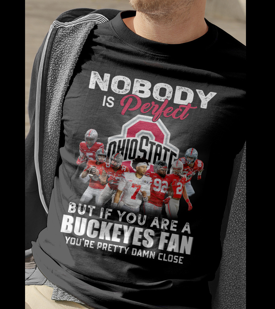 Ohio State Buckeyes Perfect Football Team Players T-Shirt