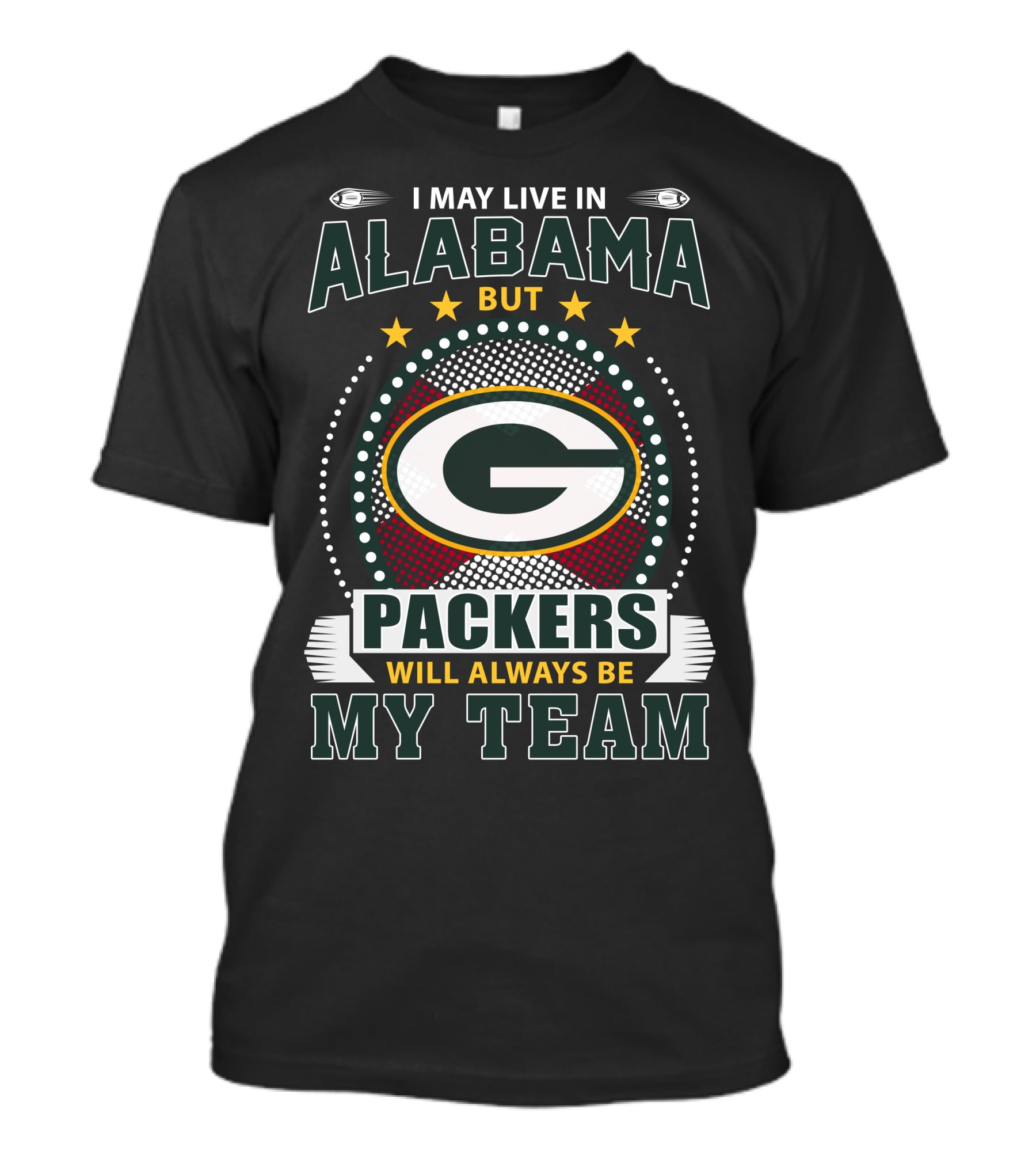 Alabama But Packers Will Always Be My Team T-Shirt