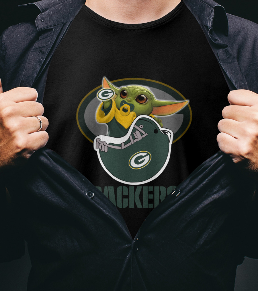 Gbp 009 Yodast Packers Baby Croc Football T-Shirt