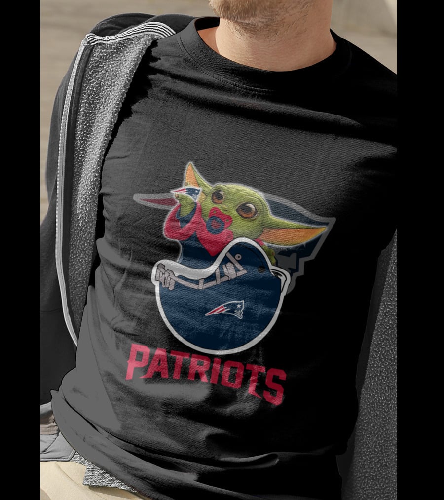 Nep 009 Patriots Baby Alien Football Fan T-Shirt
