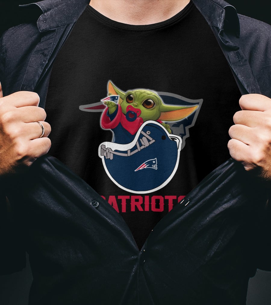 Nep 009 Patriots Baby Alien Football Fan T-Shirt