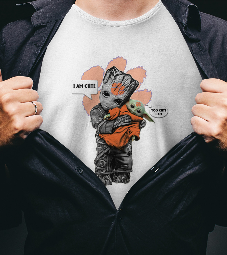 I AM CUTE TOO CUTE I AM CT 010 NCAA YodaST T-Shirt