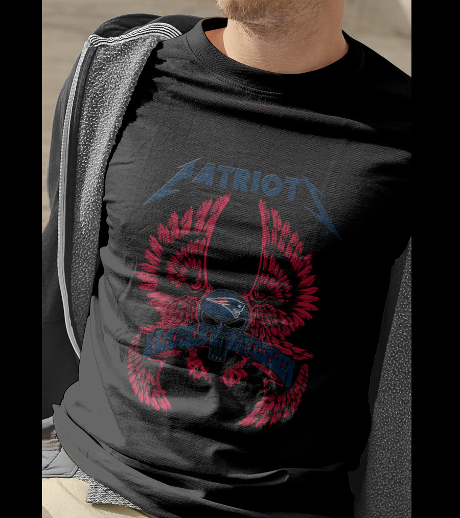 Patriot Harley Davidson Nfl T-Shirt