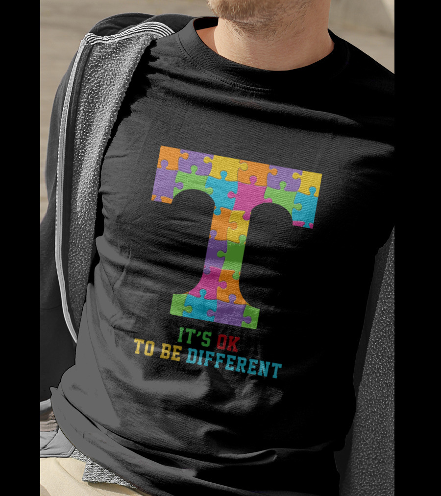 It's Ok To Be Different Puzzle T T-Shirt