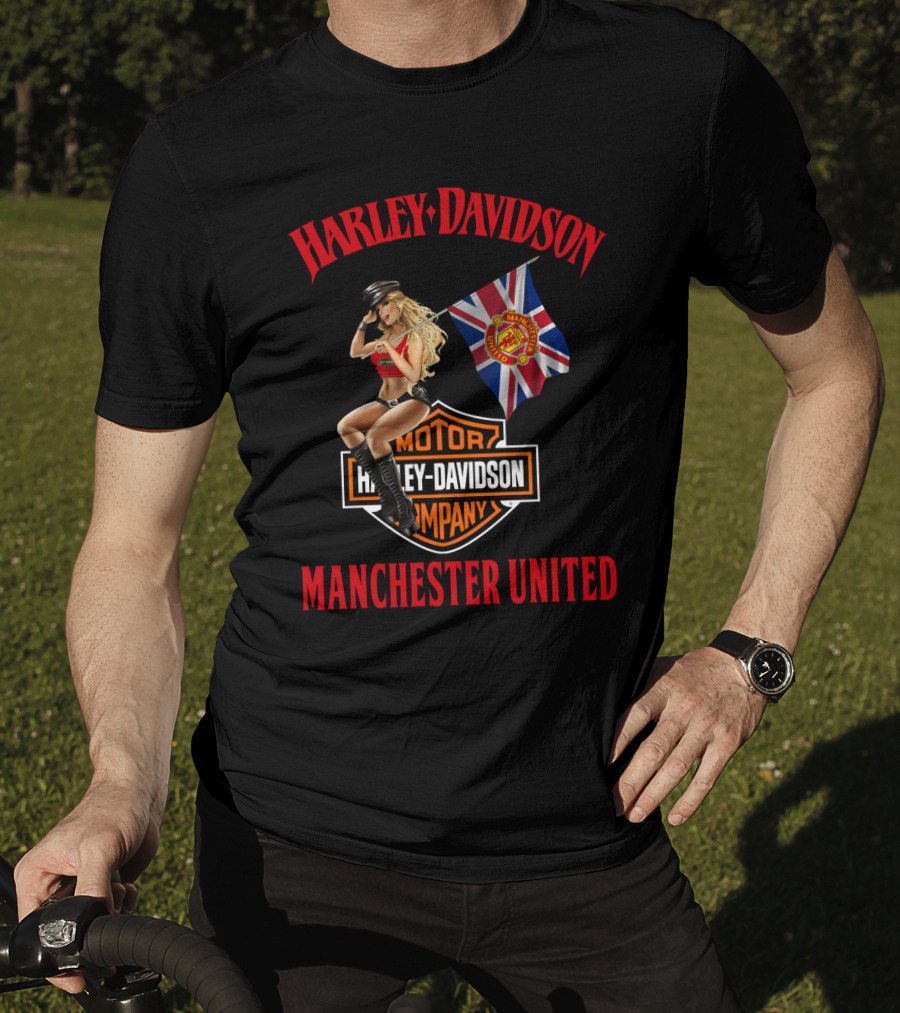 Harley Davidson Manchester United Motor Company T-Shirt