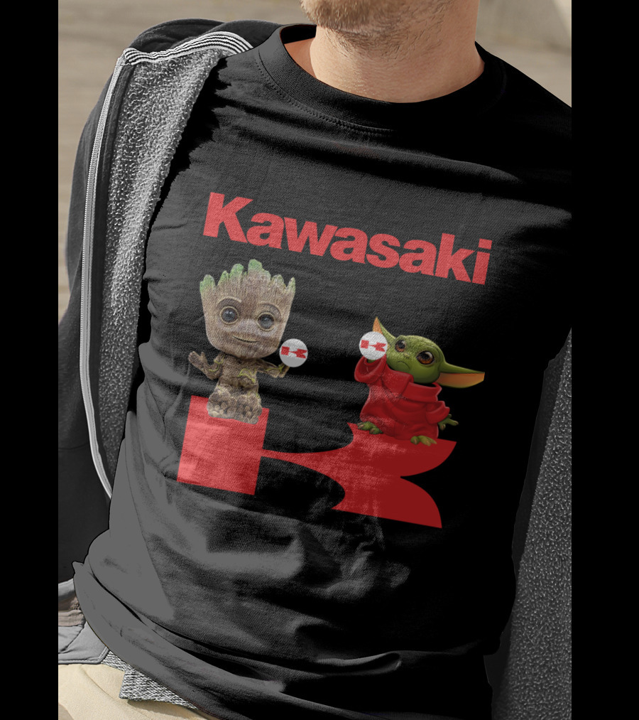 Kawasaki Groot Yoda Dh T-Shirt