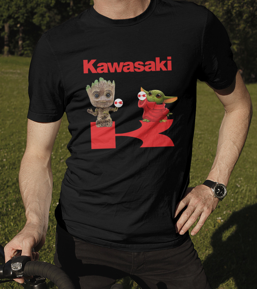 Kawasaki Groot Yoda Dh T-Shirt