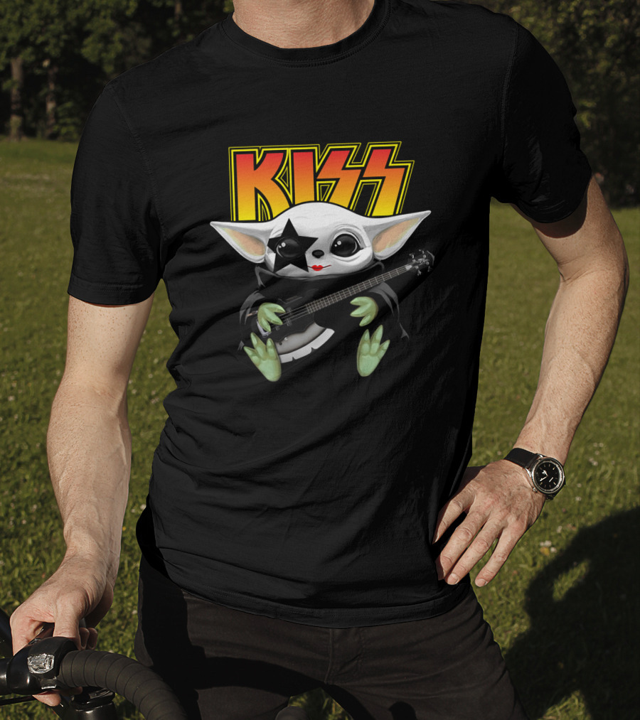 KISS Baby Alien Guitar Paul Stanley T-Shirt