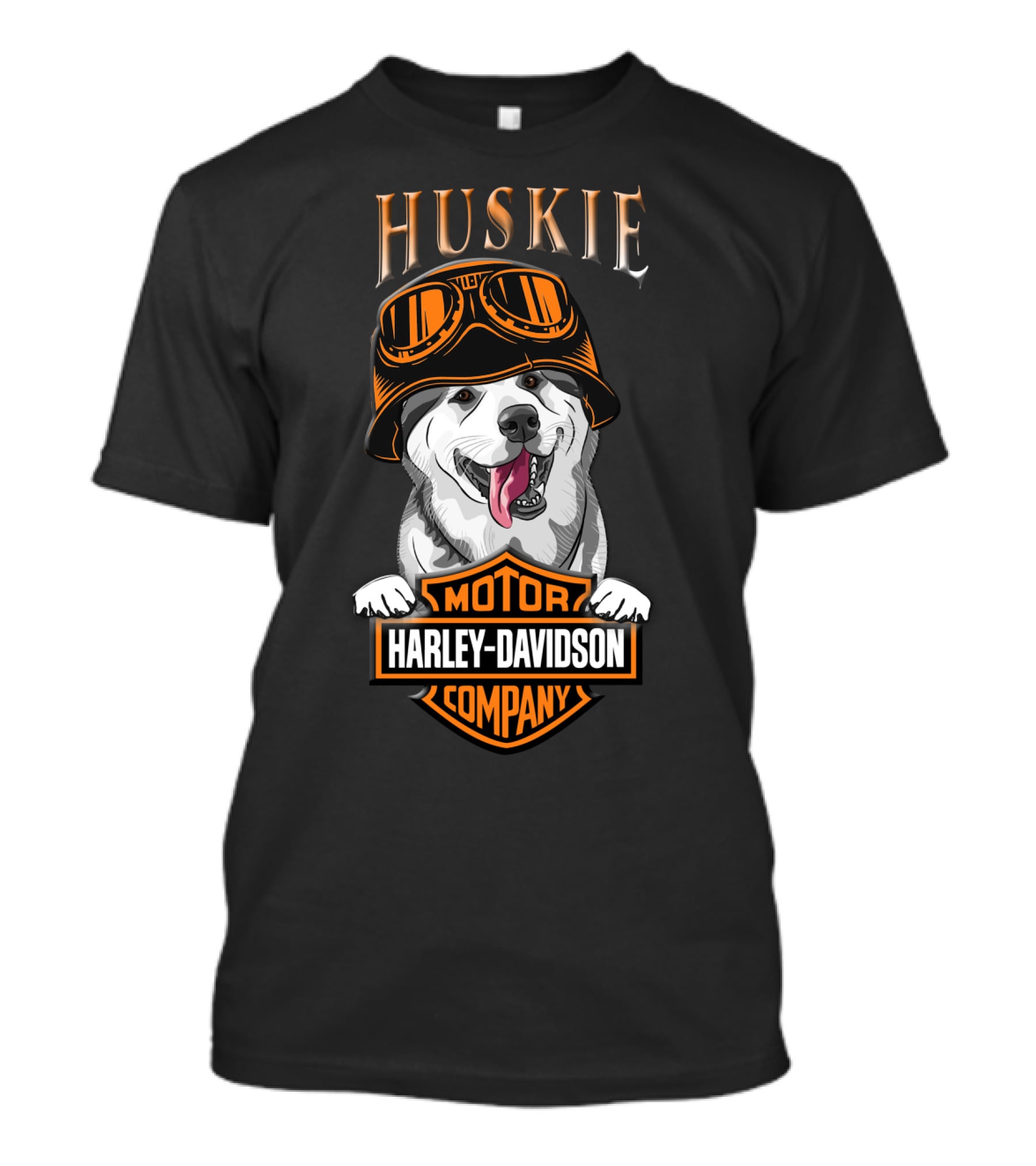 Huskie Harley Davidson Motorcycle Company T-Shirt