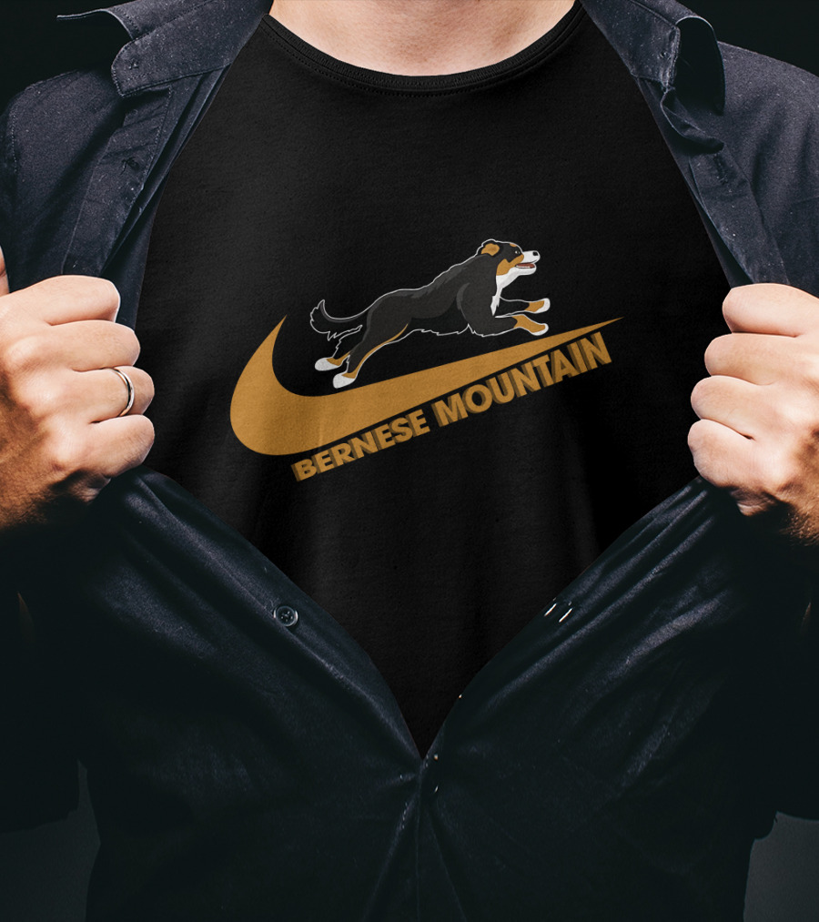 Bernese Mountain Nike Dh T-Shirt