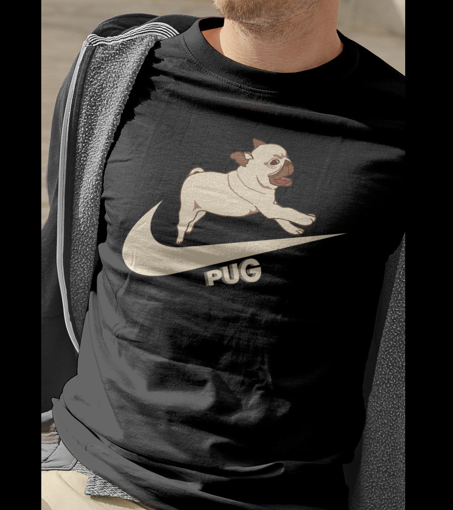 Pug Nike Logo Style T-Shirt