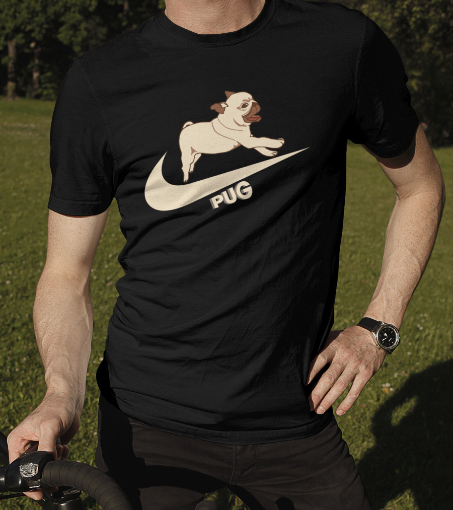 Pug Nike Logo Style T-Shirt