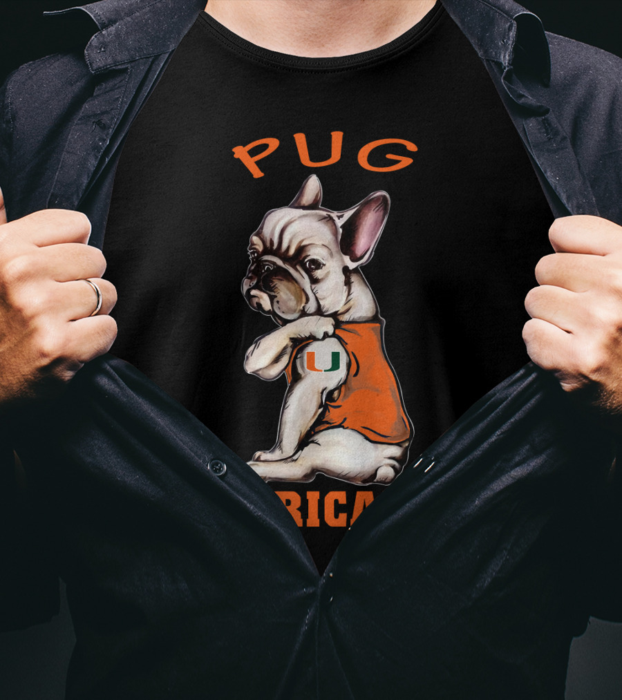 Pug Hurricanes Ncaa Mh T-Shirt