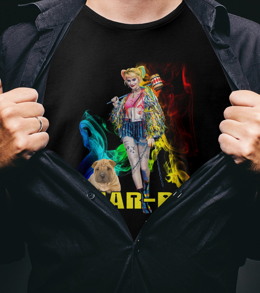 Shar-Pei Harley Quinn Dh T-Shirt
