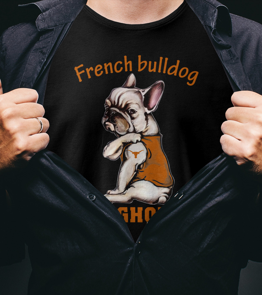 French Bulldog Longhorns T-Shirt