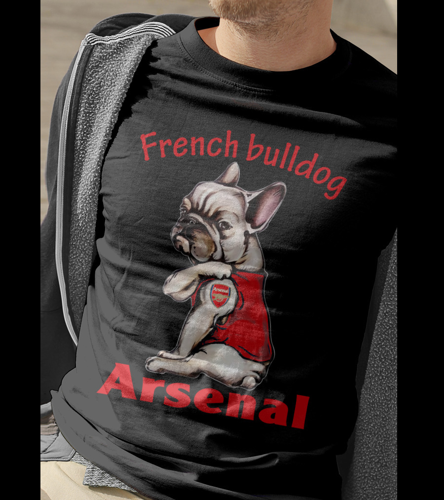 French Bulldog Arsenal T-Shirt