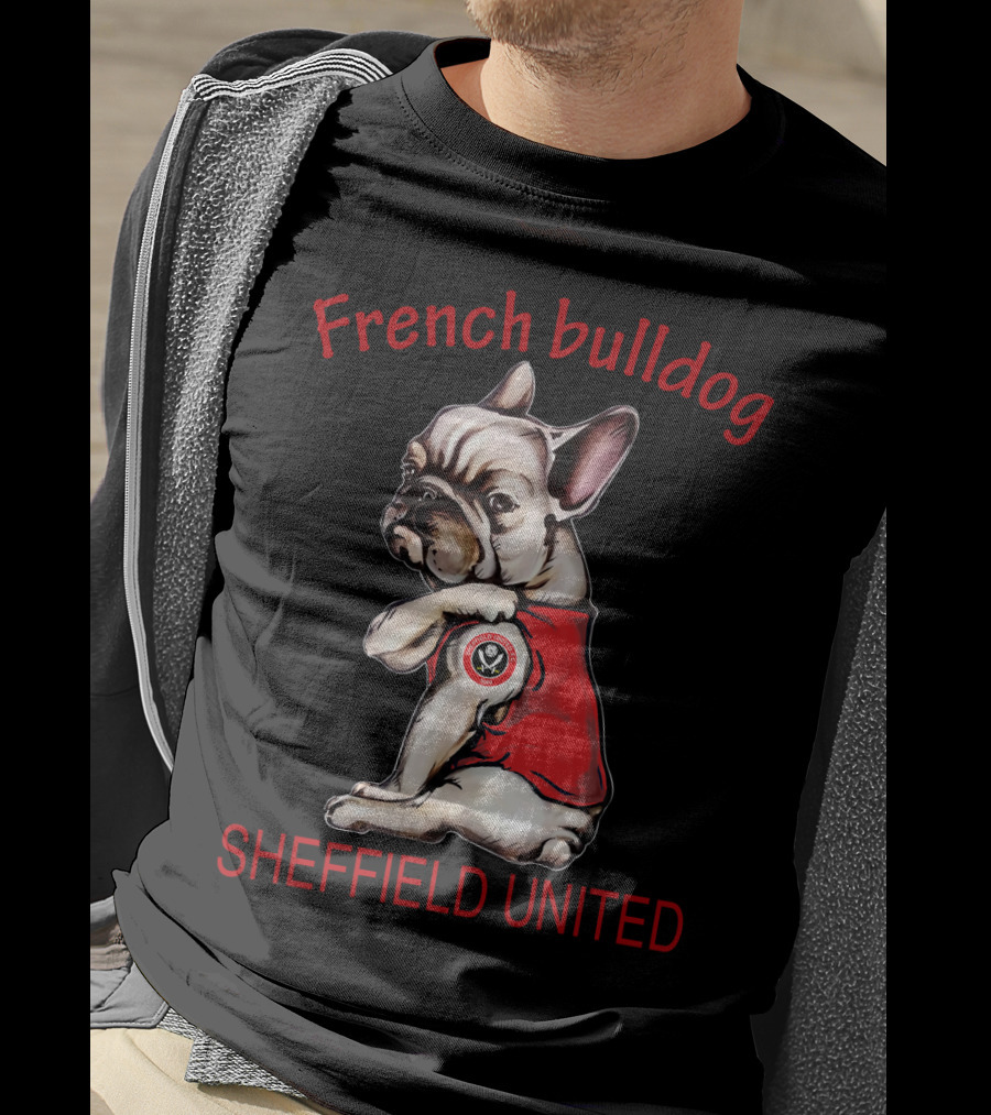 French Bulldog Sheffield United T-Shirt
