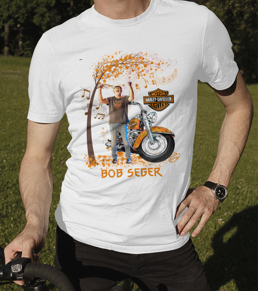 Bob Seger Harley Davidson Motorcycles Music Celebration T-Shirt