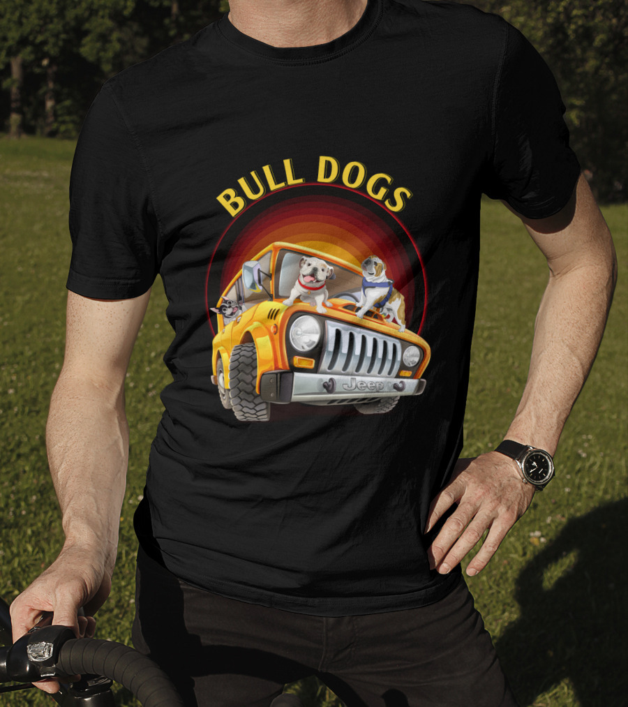 Bull Dogs Jeep Adventure Car 51 Dh T-Shirt