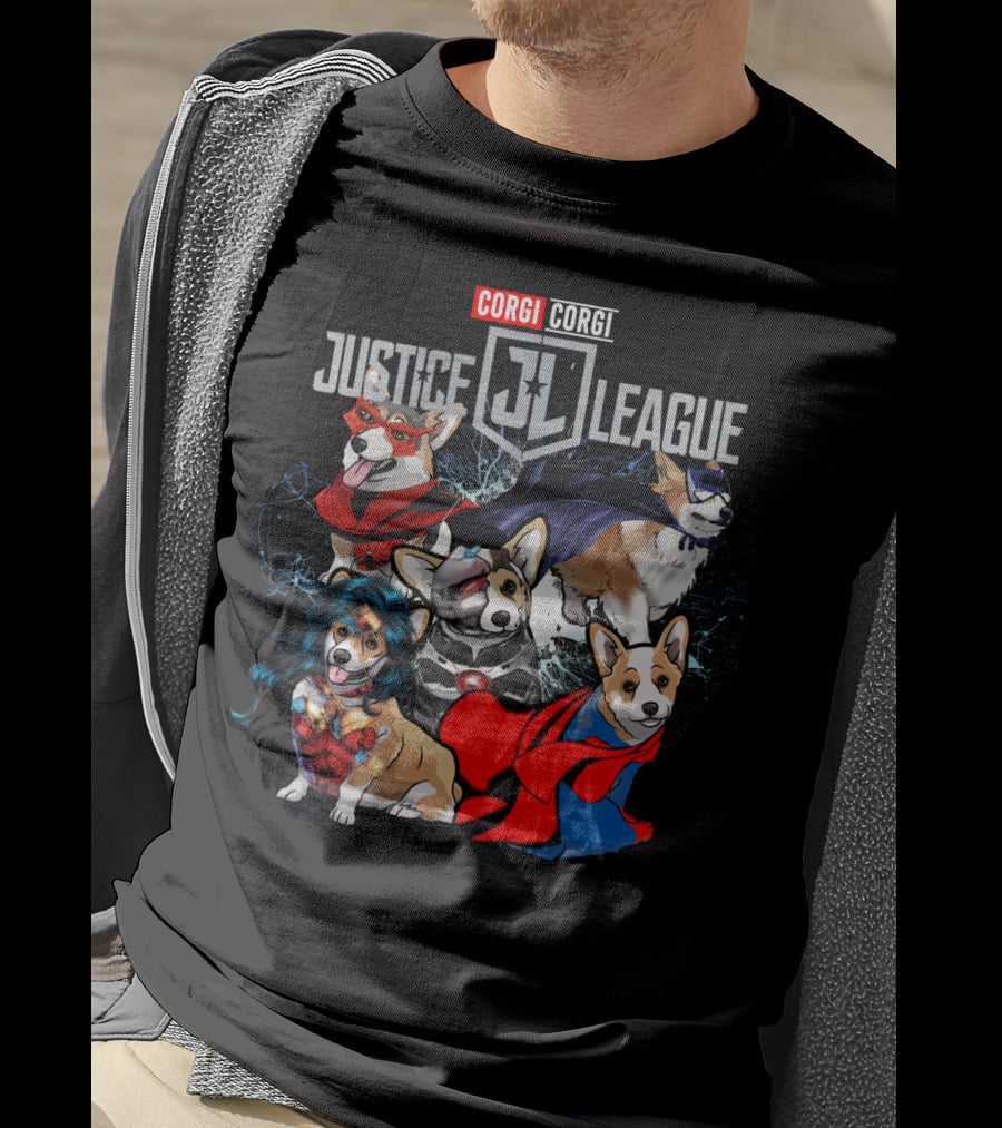Corgi Justice League Superhero Dh 55 Jl T-Shirt