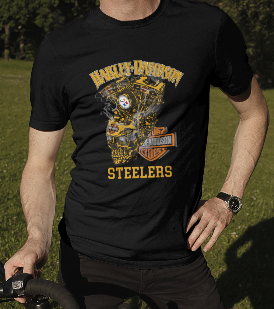 Harley Davidson Steelers Pittsburgh Hd 70 T-Shirt