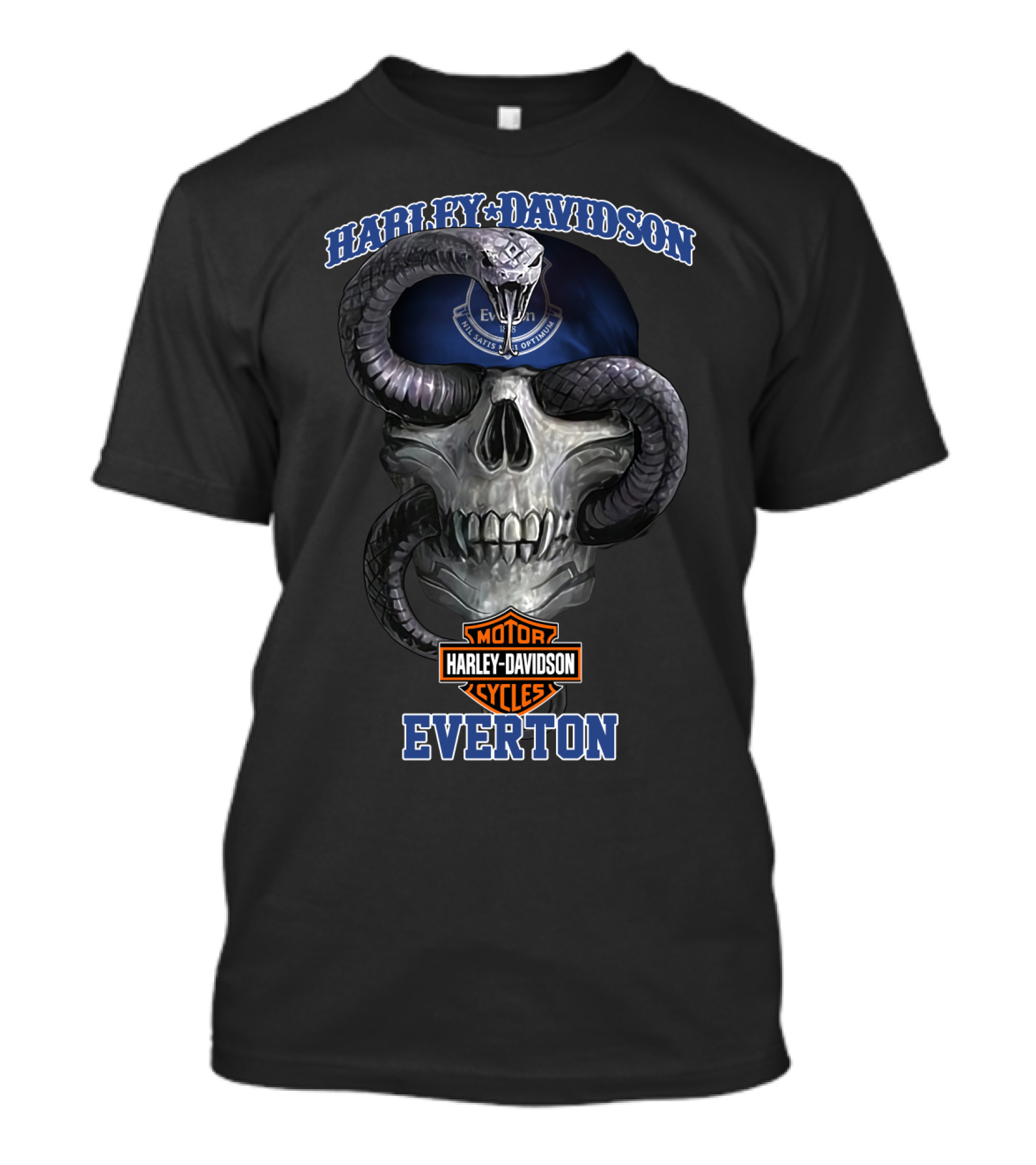 Harley Davidson Motor Cycles Everton T-Shirt