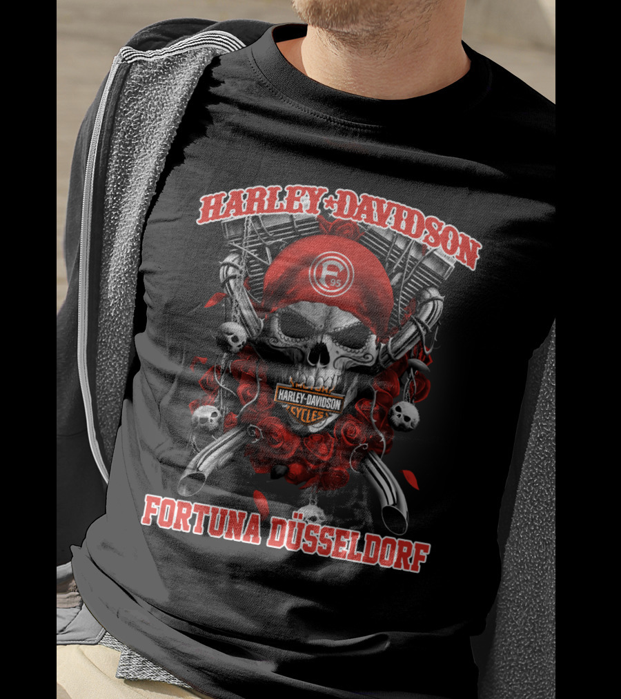 Harley Davidson Cycles Fortuna Düsseldorf C 95 T-Shirt