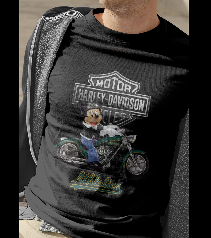 Harley Davidson Motorcycles Athletics T-Shirt