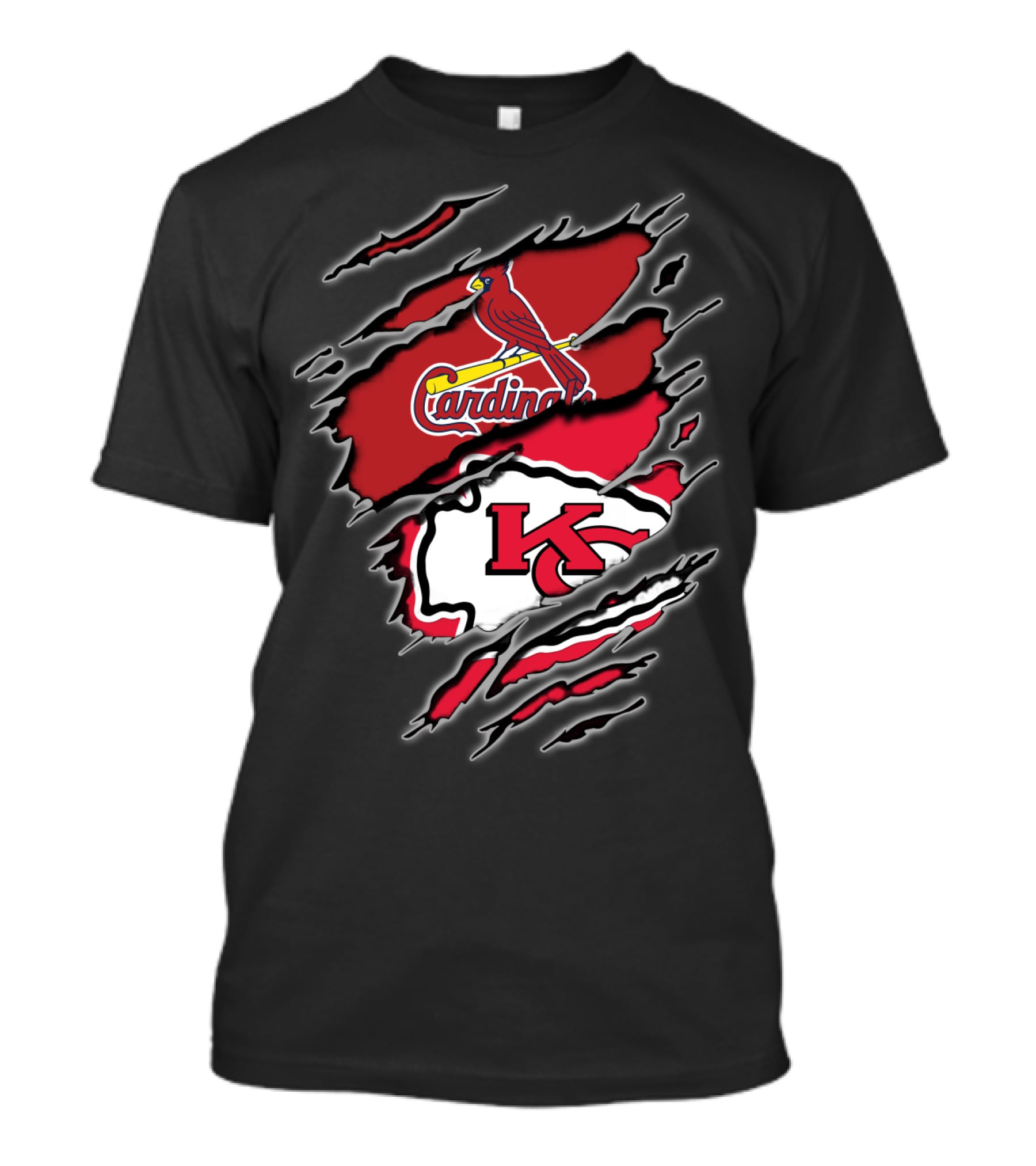 Cardinals Chiefs Fan Gear T-Shirt