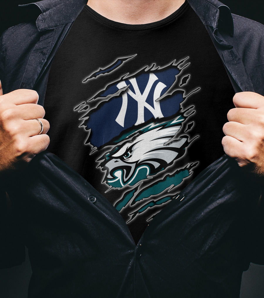 Yankees Eagles Fusion Fan Gear T-Shirt