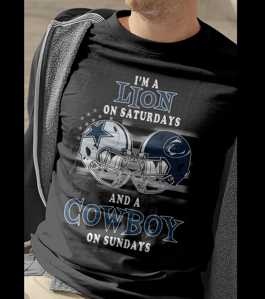I'm A Lion On Saturdays And A Cowboy On Sundays T-Shirt