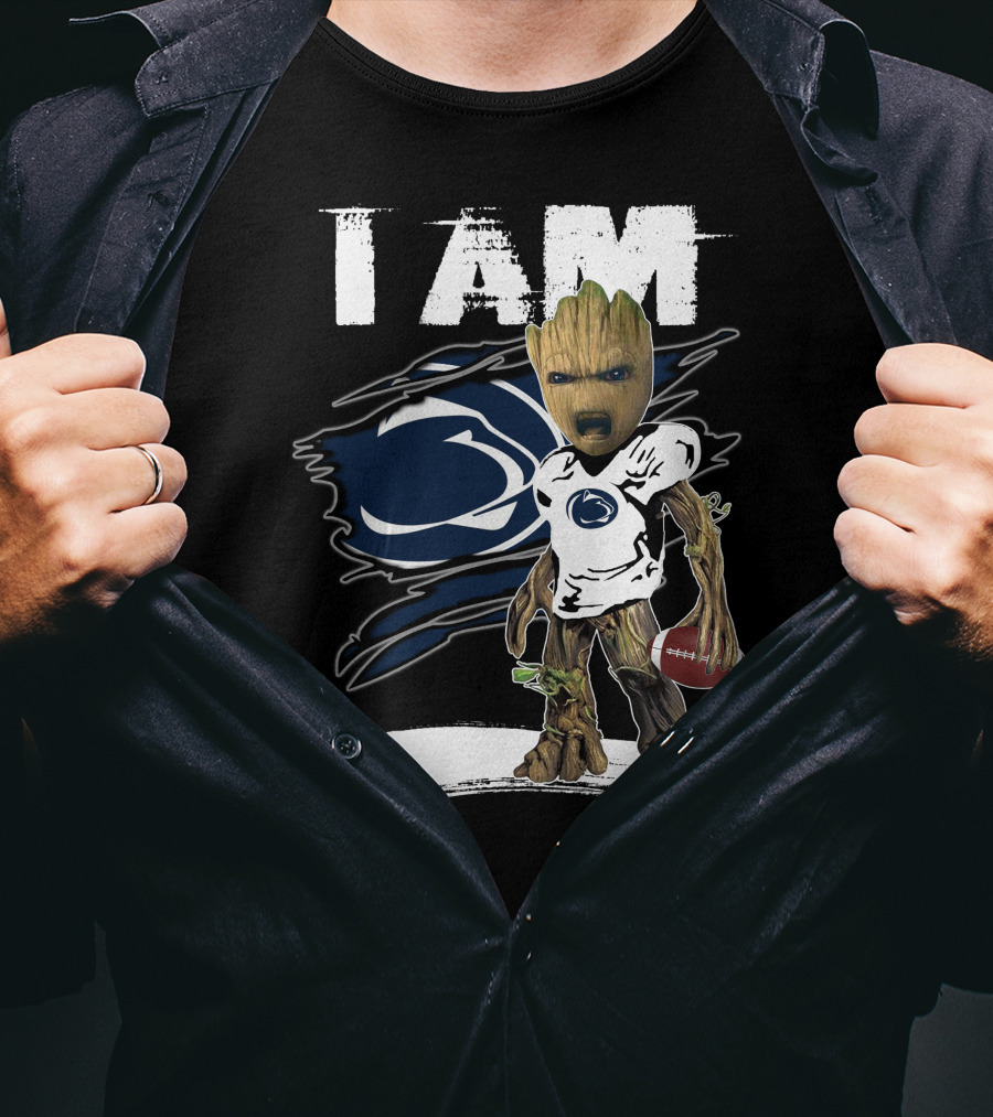 I Am Penn State Groot Football Fan T-Shirt