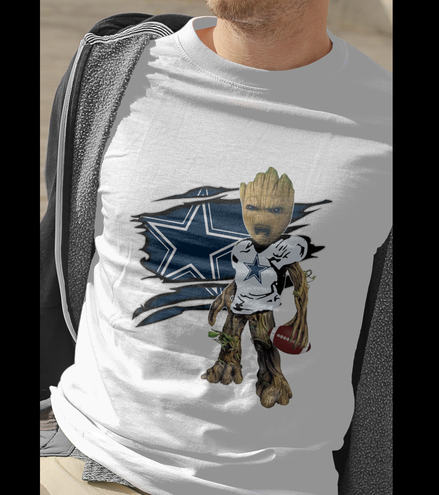 I AM Cowboys Fan's Football Character Star Team T-Shirt