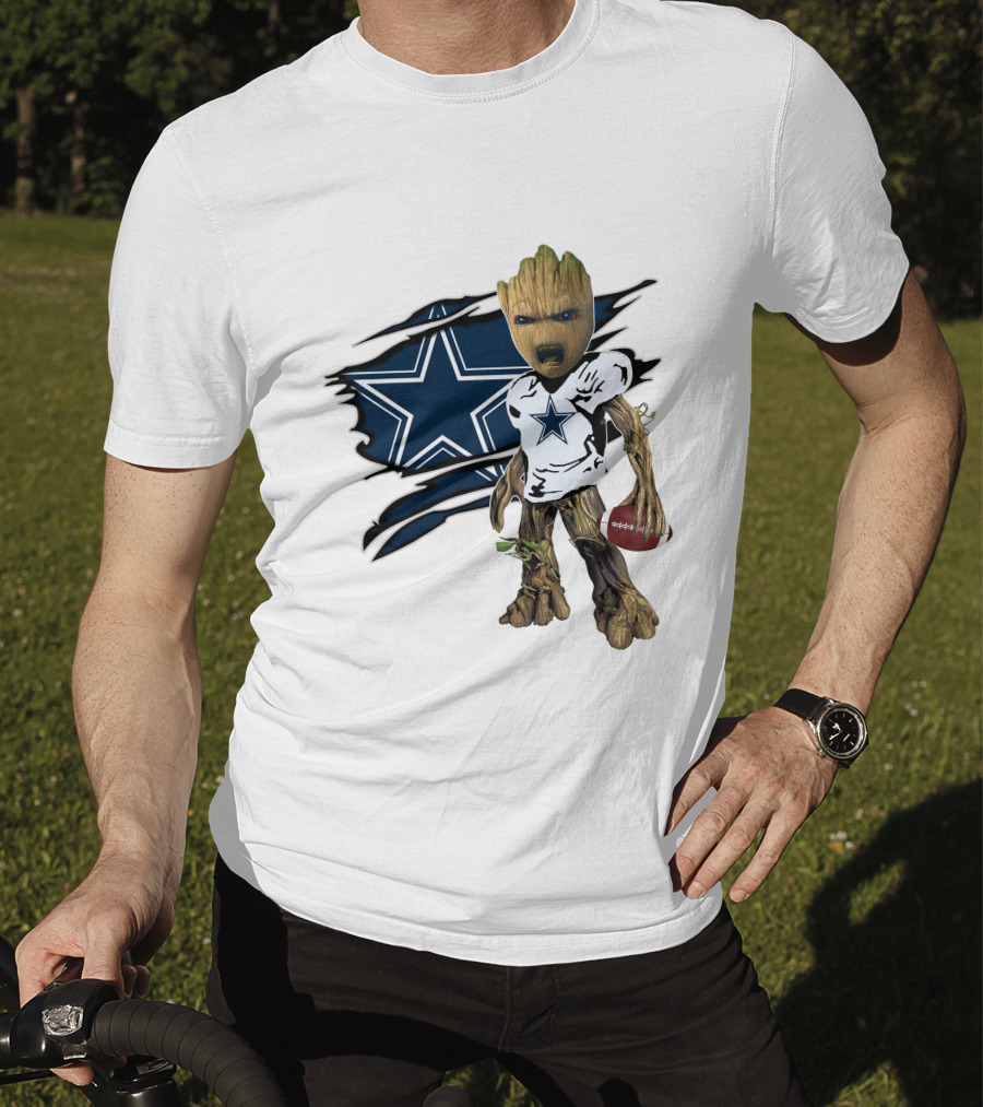 I AM Cowboys Fan's Football Character Star Team T-Shirt