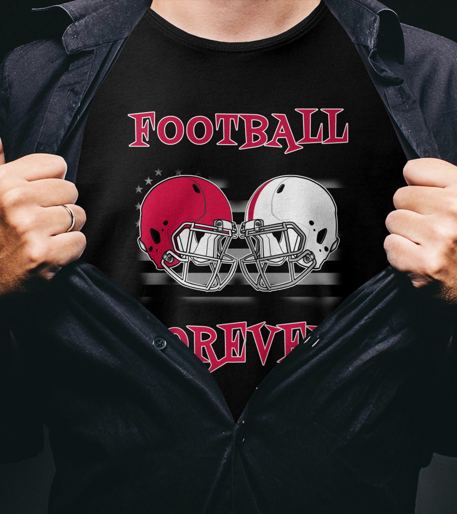 Football Forever Helmet Rivalry T-Shirt
