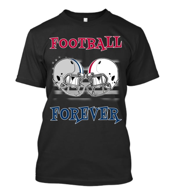 Football Forever Cow-Buck Helmets T-Shirt