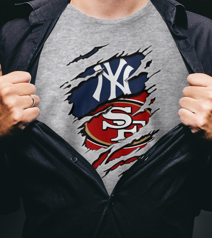 Yankees 49ers Split T-Shirt