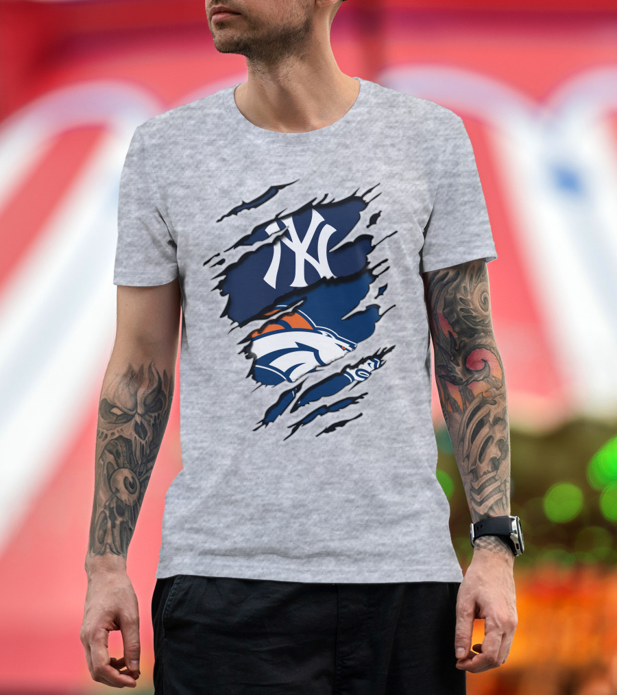 Broncos Yankees T-Shirt