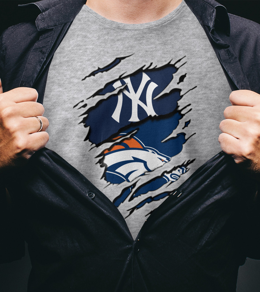 Broncos Yankees T-Shirt
