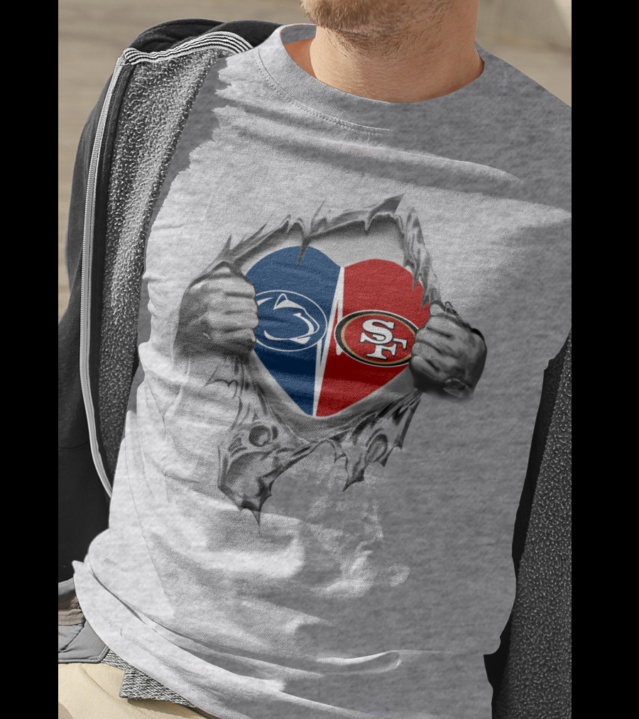 Penn State 49ers Heart T-Shirt