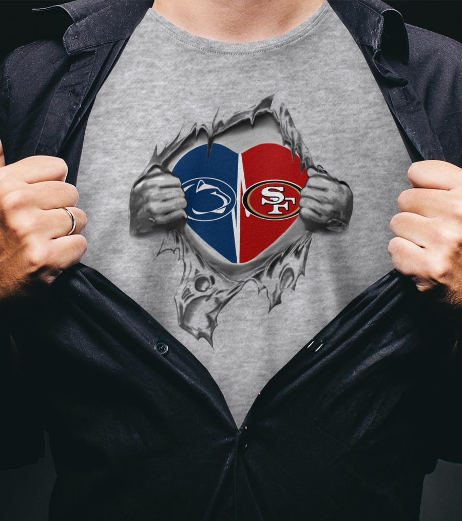 Penn State 49ers Heart T-Shirt