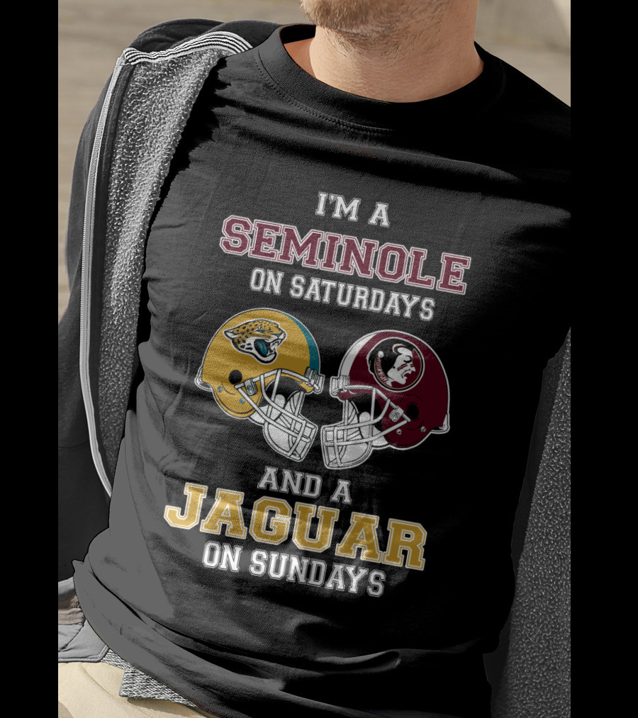 I'm A Seminole On Saturdays And A Jaguar On Sundays T-Shirt