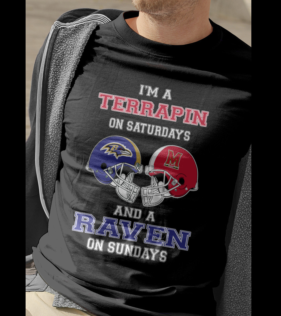 I'm A Terrapin On Saturdays And A Raven On Sundays T-Shirt