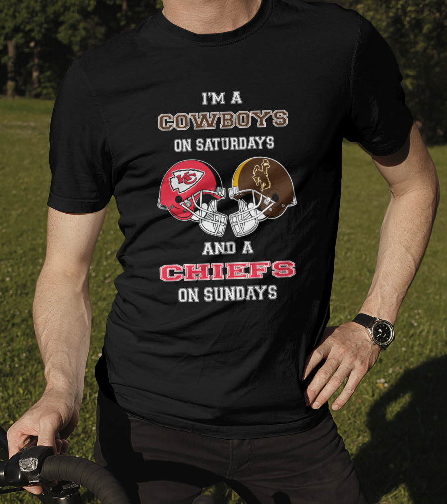 I'm A Cowboys On Saturdays And A Chiefs On Sundays T-Shirt