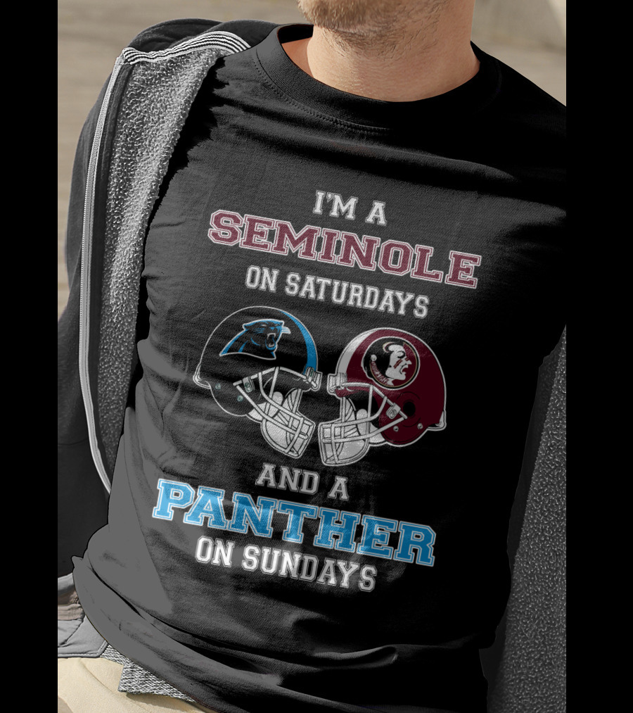 I'm A Seminole On Saturdays And A Panther On Sundays T-Shirt