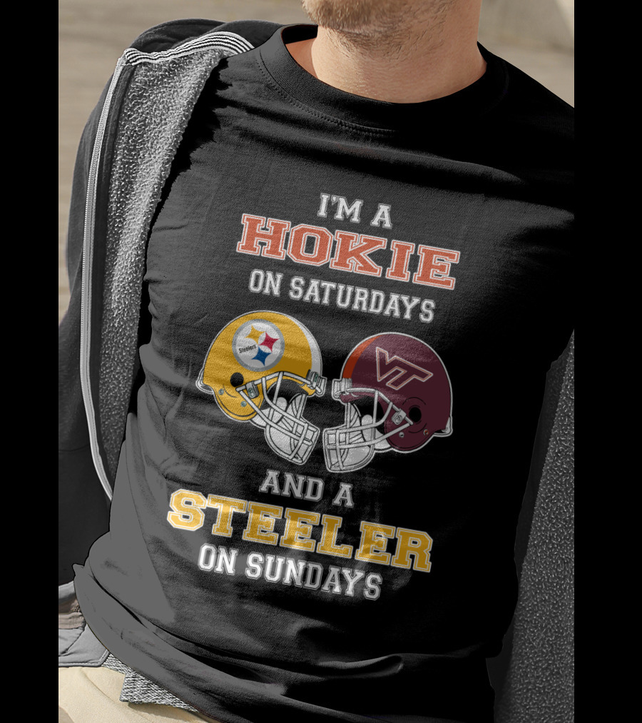 I'm A Hokie On Saturdays And A Steeler On Sundays T-Shirt