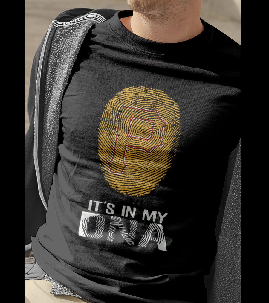 Pirates P It's In My DNA Fingerprint T-Shirt