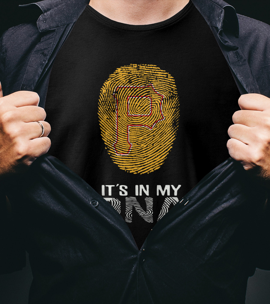 Pirates P It's In My DNA Fingerprint T-Shirt