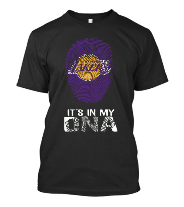 Lakers Fingerprint It's In My DNA T-Shirt